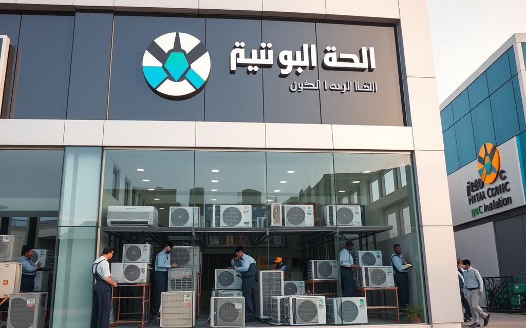 تركيب تكييف الواحة بجدة